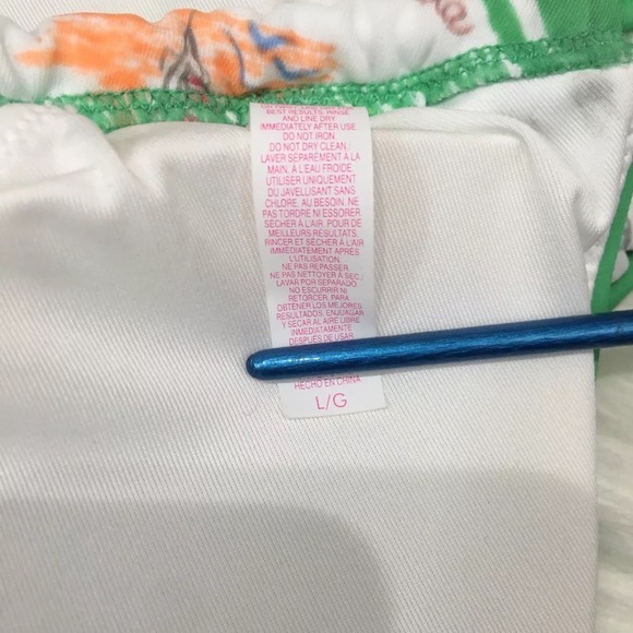 💋 Victoria's Secret Women Bikini Top L triangles - Picture 7 of 8